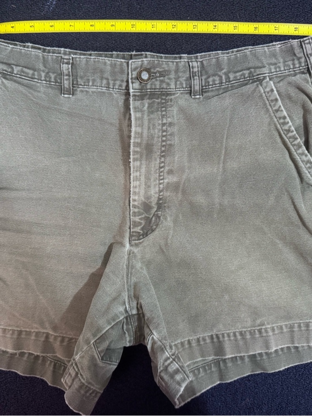 Patagonia Women's Olive Green Jean Shorts